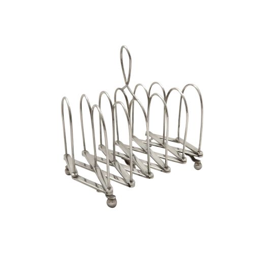 Expanding Sterling Silver Toast Rack