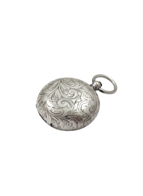 ANTIQUE VICTORIAN STERLING SILVER SOVEREIGN CASE 1900 - ADDITIONAL PHOTO 3