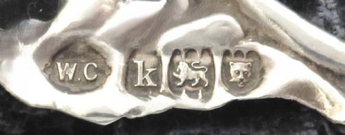 fig 1. Antique Edwardian Sterling Silver 'Cherubs' Photo Frame 1905