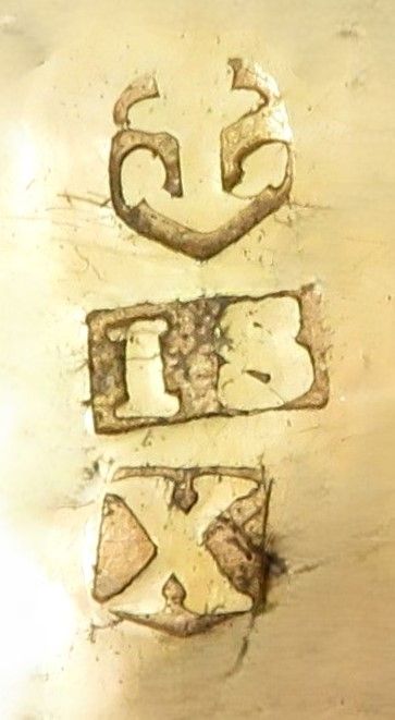 fig 1. Antique Georgian Sterling Silver Vinaigrette 1821