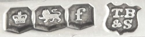 fig 1. Set of 4 Antique Sterling Silver Lobster Picks in Case 1923