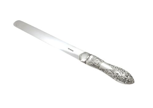 ANTIQUE VICTORIAN STERLING SILVER PAGE TURNER 1890 - ADDITIONAL PHOTO 2