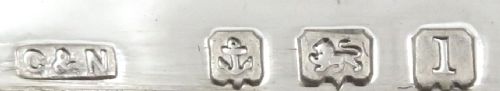 ANTIQUE EDWARDIAN STERLING SILVER 'STAG' CARD CASE 1910 - ADDITIONAL PHOTO 1