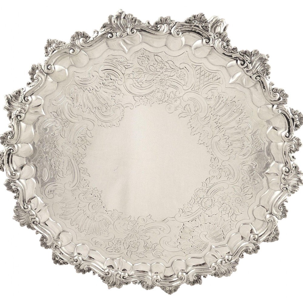  Large Georgian Sterling Silver 14