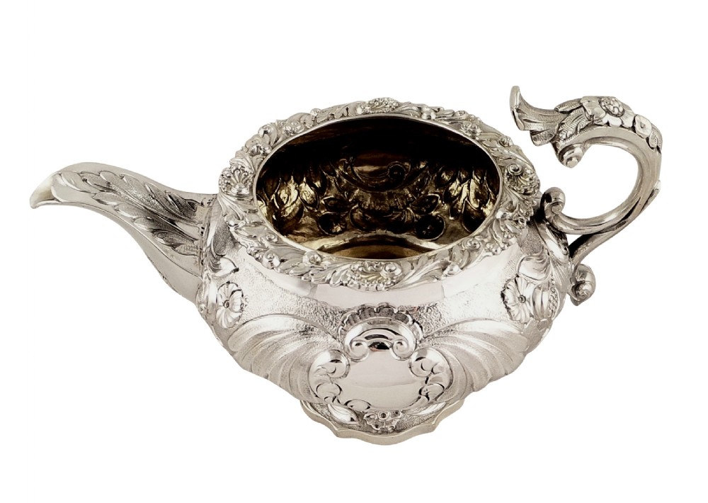 Antique Georgian Sterling Silver Jug 1827