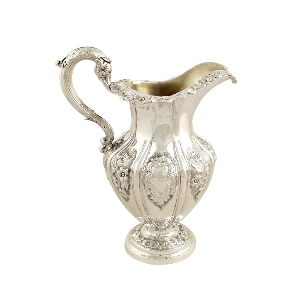Antique Scottish Sterling Silver Jug - Edinburgh 1837