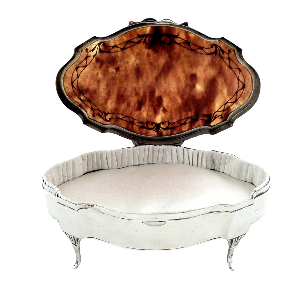 Antique Sterling Silver & Tortoiseshell 5