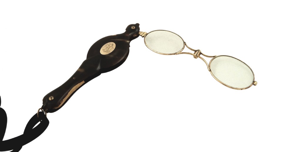 Pair of Antique Gold & Tortoiseshell Lorgnettes c1880 View VIII