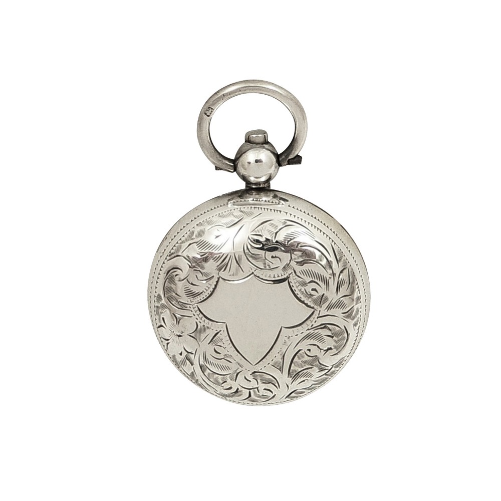 Antique Edwardian Sterling Silver Sovereign Case 1907