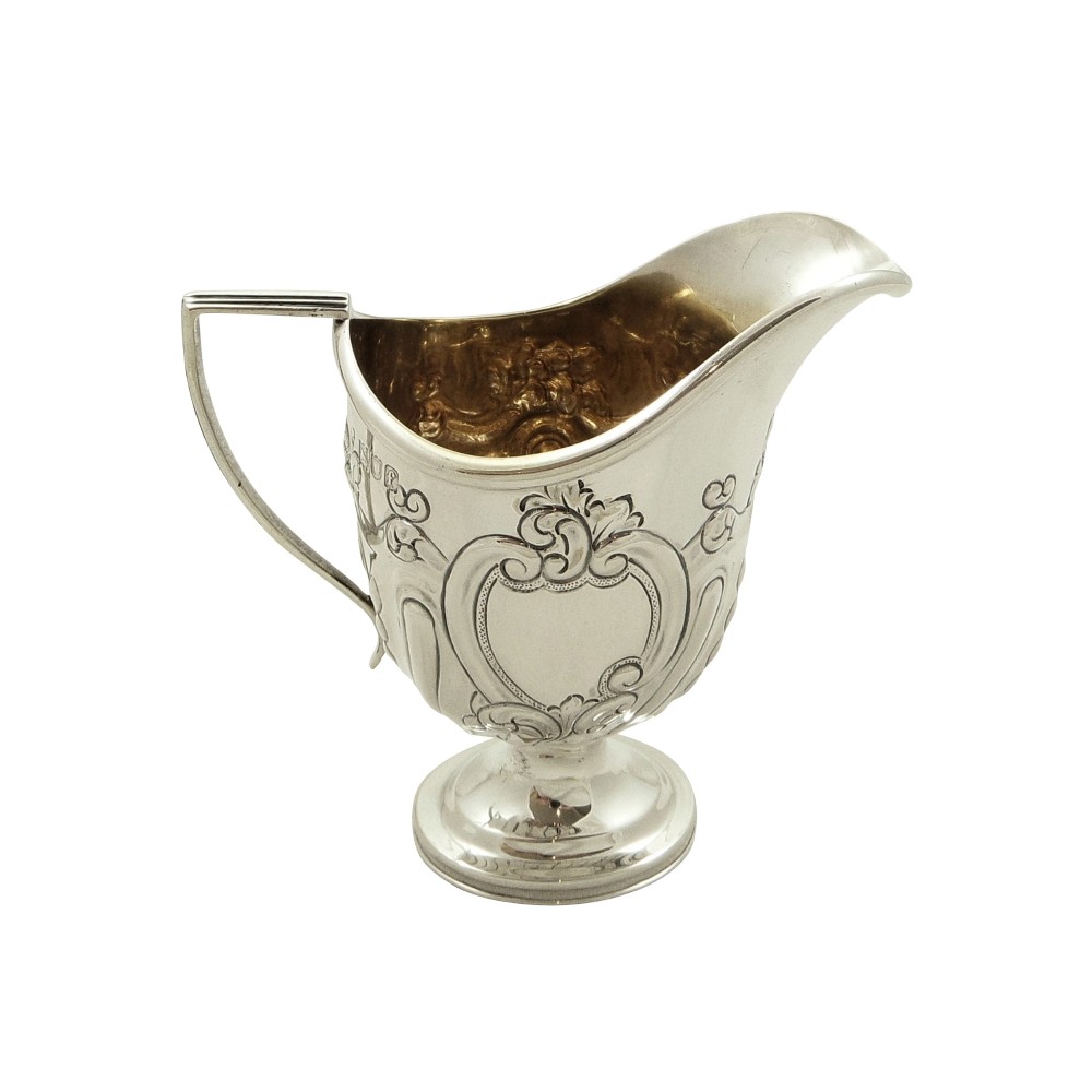 Antique Edwardian Sterling Silver Jug 1901