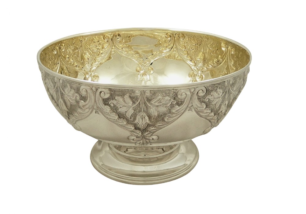 Antique Edwardian Sterling Silver 8 1/2