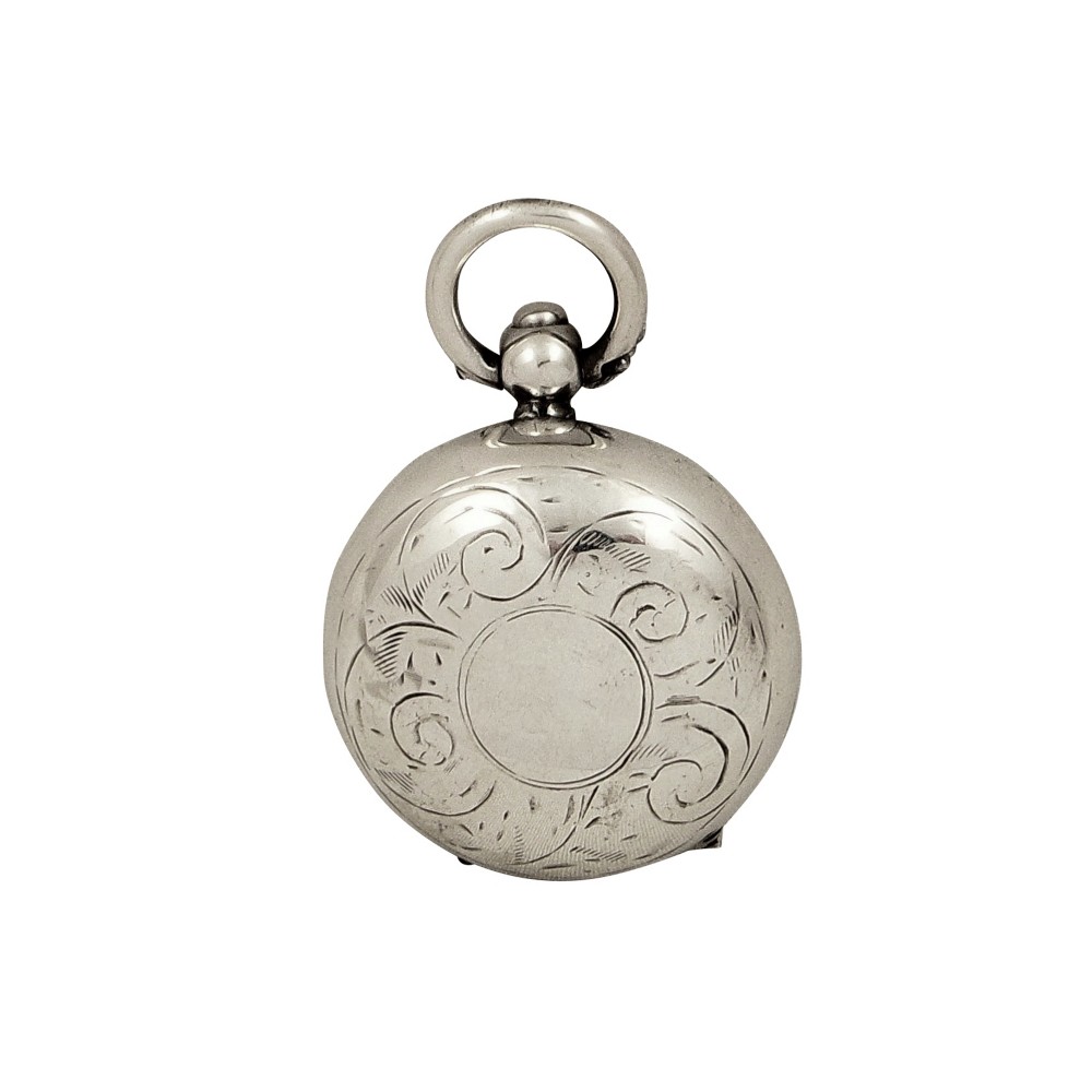 Antique Sterling Silver Sovereign Case 1914