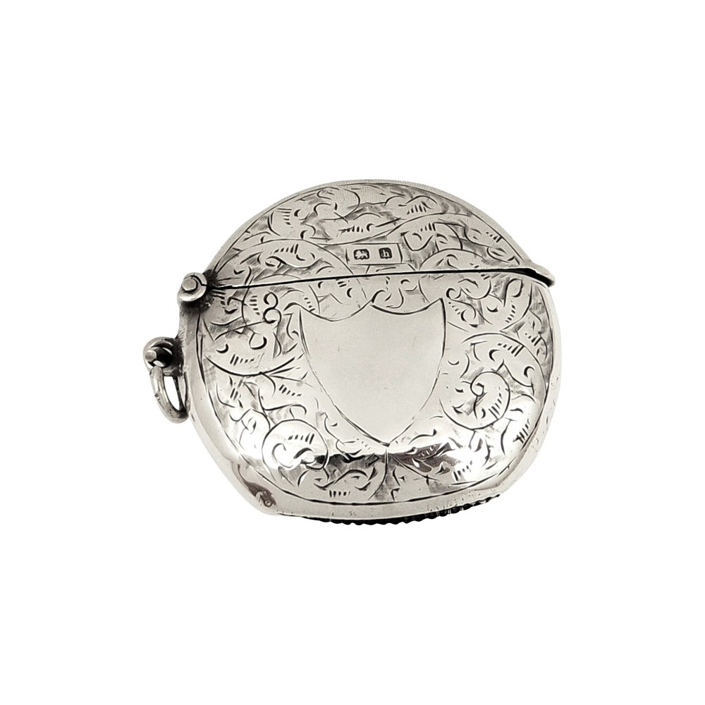Antique Edwardian Sterling Silver Vesta 1907