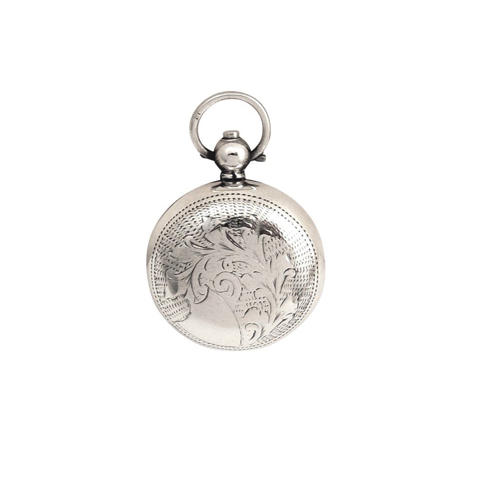 Antique Edwardian Sterling Silver Sovereign Case 1905