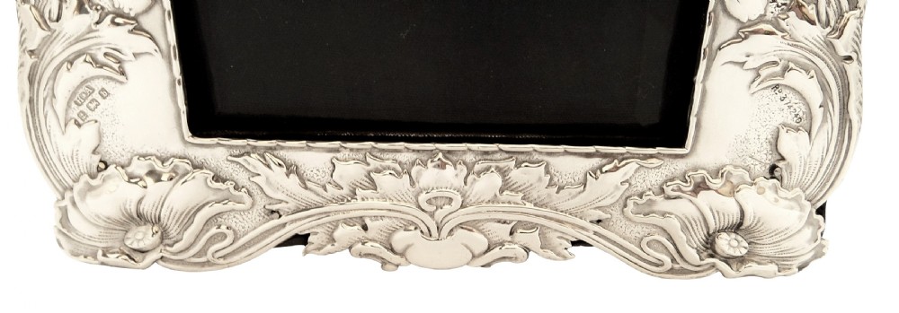 Antique Art Nouveau Sterling Silver 8