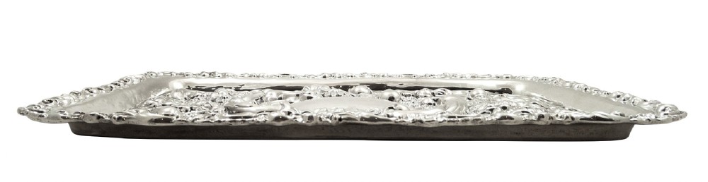 Antique Edwardian Sterling Silver Dressing Tray 1905 View VI