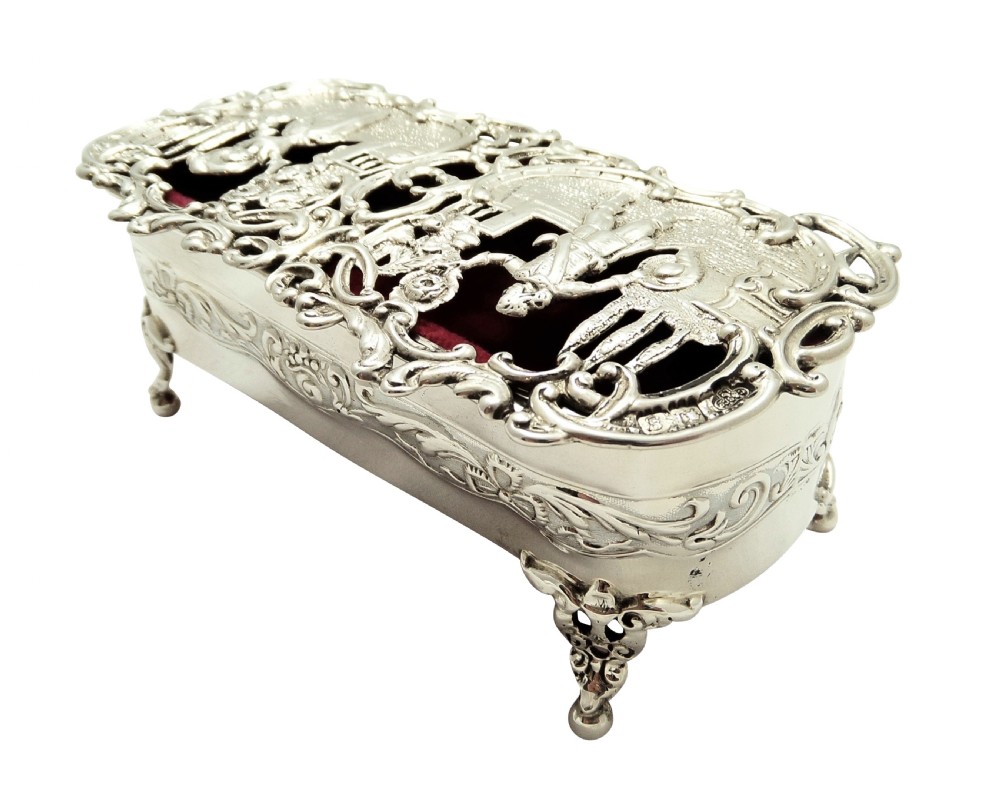 Antique Edwardian Sterling Silver 5 1/2