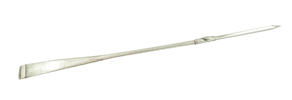 Antique Victorian Sterling Silver Rowing Oar Cocktail Stirrer 1873 View VII