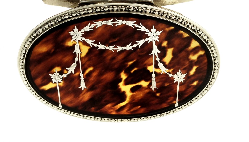 Antique Sterling Silver & Tortoiseshell 5