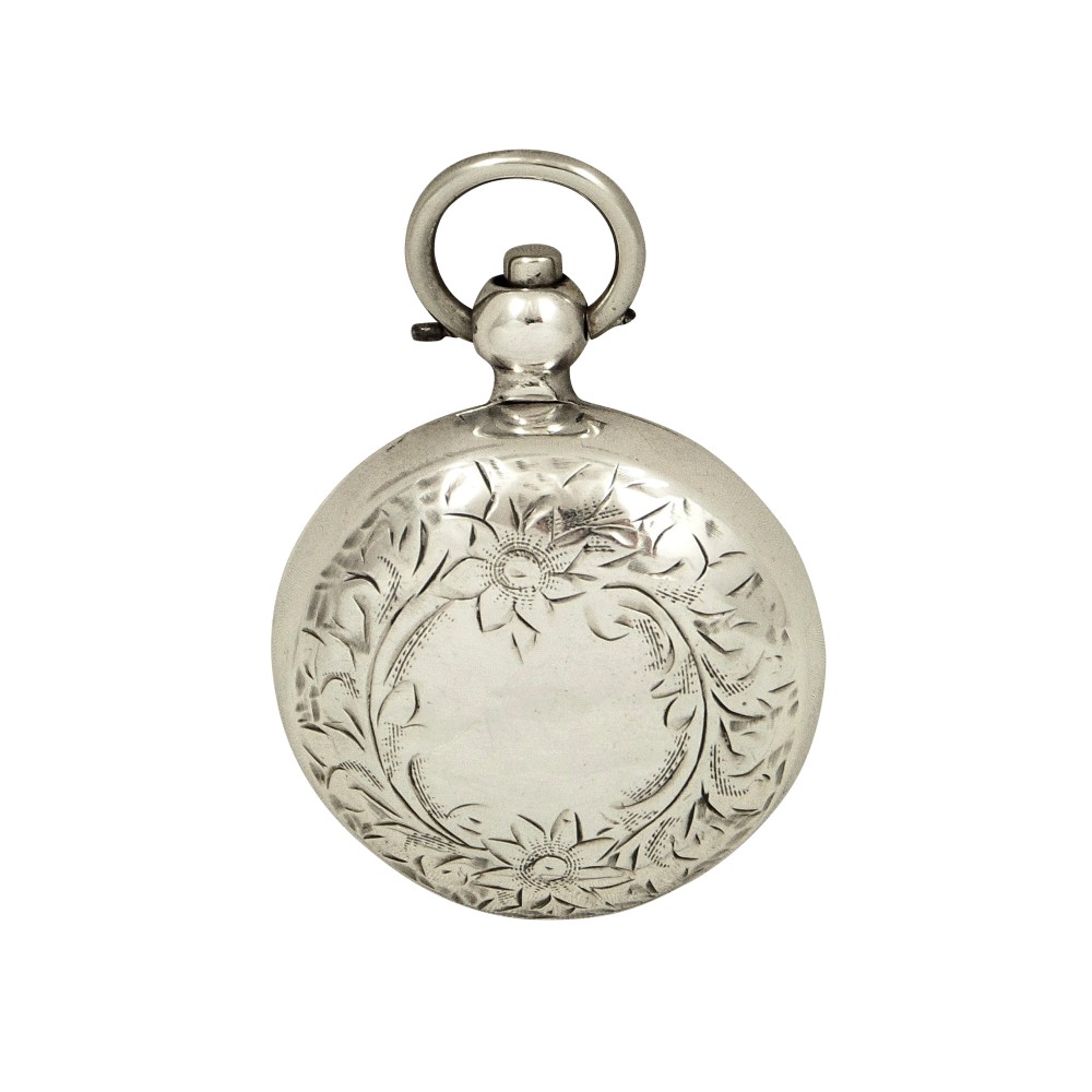 Antique Edwardian Sterling Silver Sovereign Case 1907