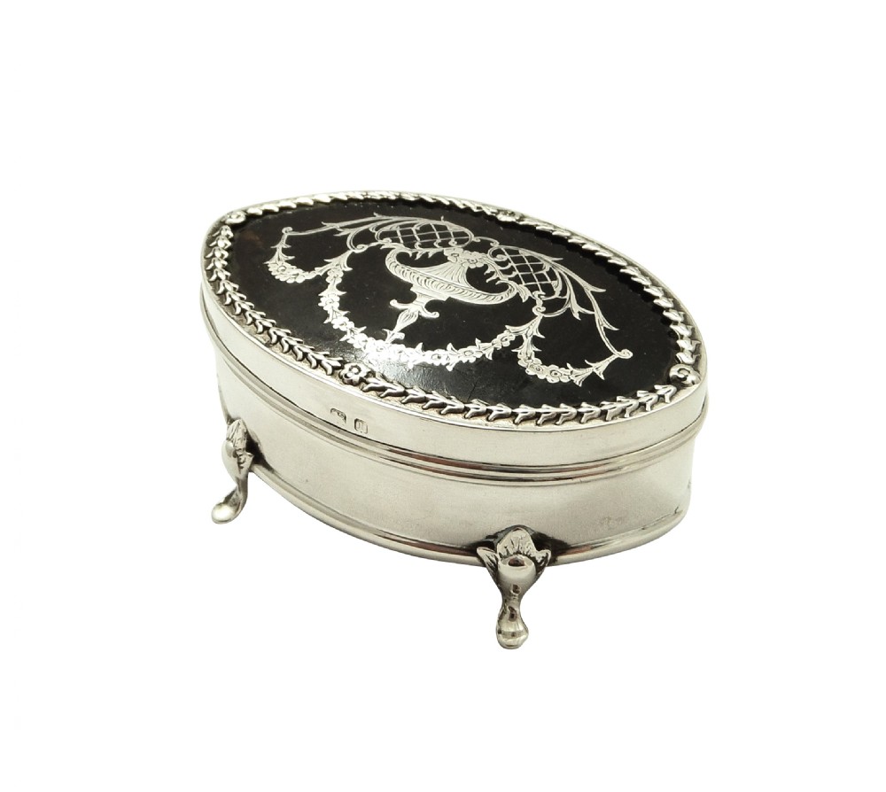 Antique Edwardian Sterling Silver & Tortoiseshell 3