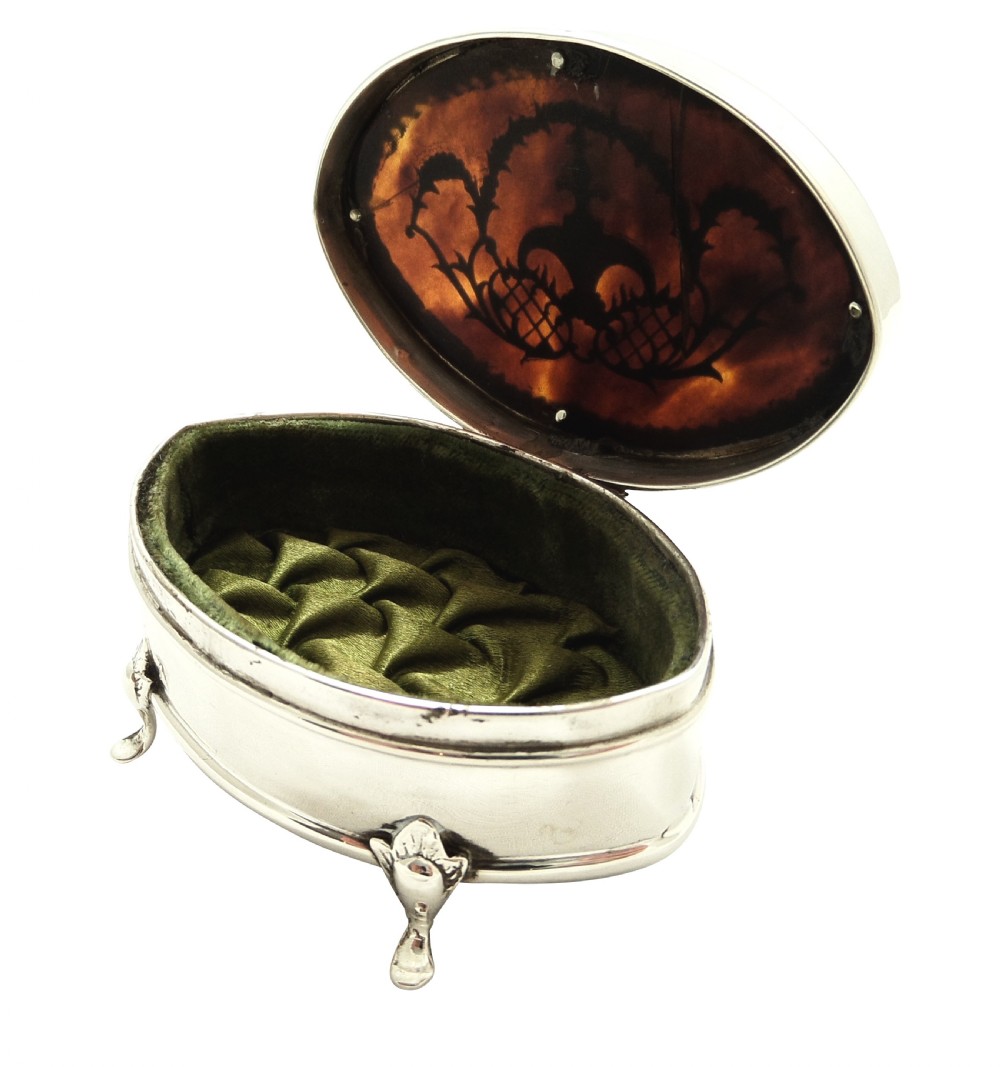Antique Edwardian Sterling Silver & Tortoiseshell 3