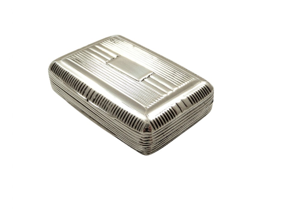 Antique Georgian Sterling Silver Vinaigrette 1821 View II