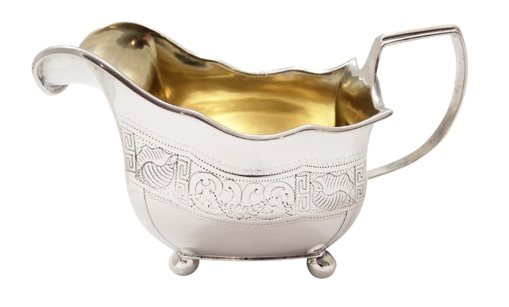 Antique Georgian Irish Sterling  Silver Jug - Dublin 1808 View X