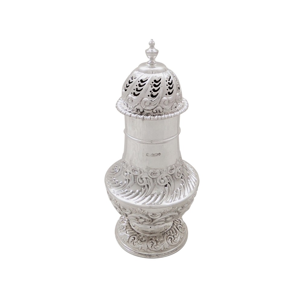 Antique Victorian Sterling Silver Shaker / Caster 1895