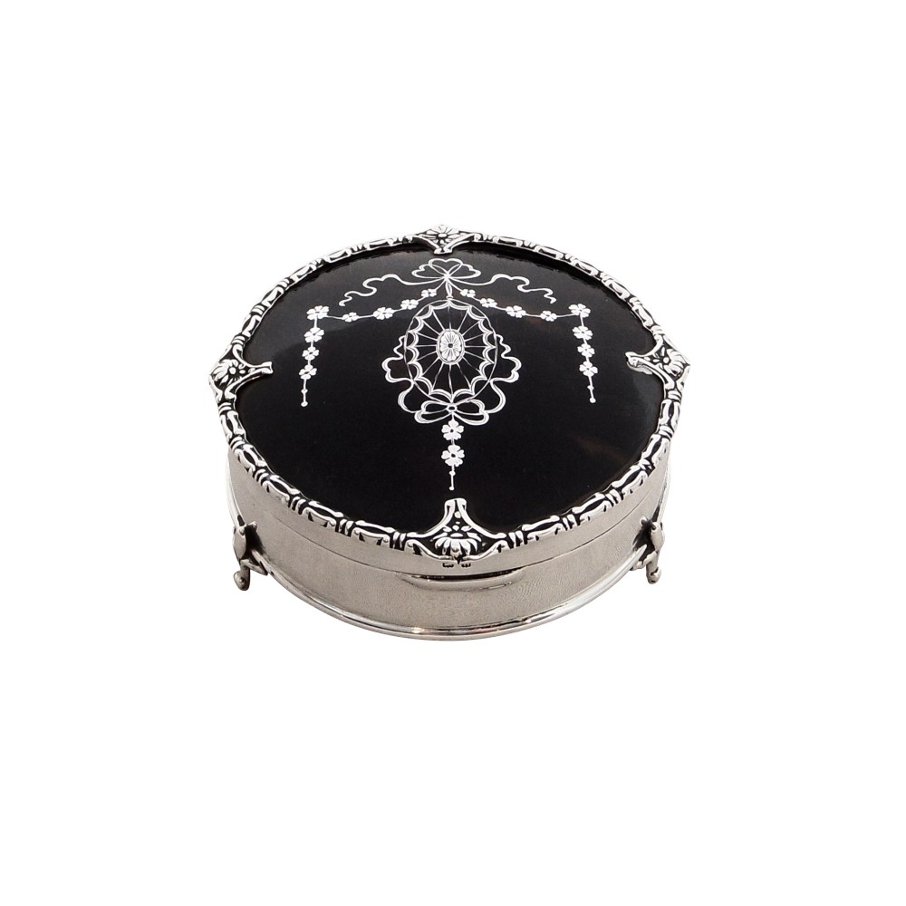 Antique Sterling Silver & Tortoiseshell 4