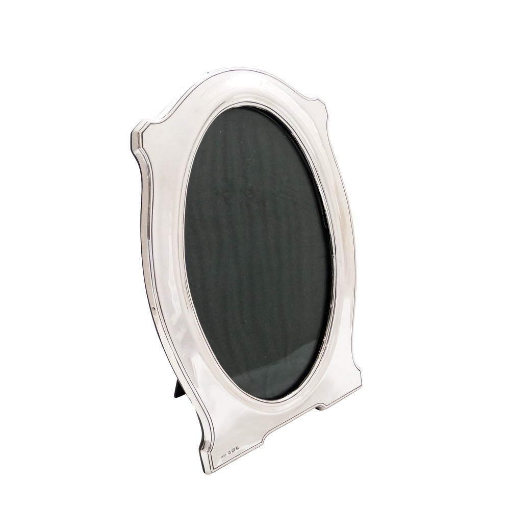 Antique Sterling Silver Oval 9 1/2