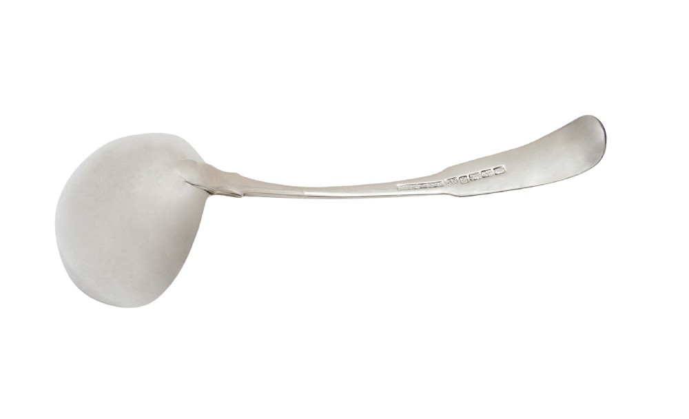 Antique Georgian Irish Sterling Silver Ladle - Dublin 1809 View VII