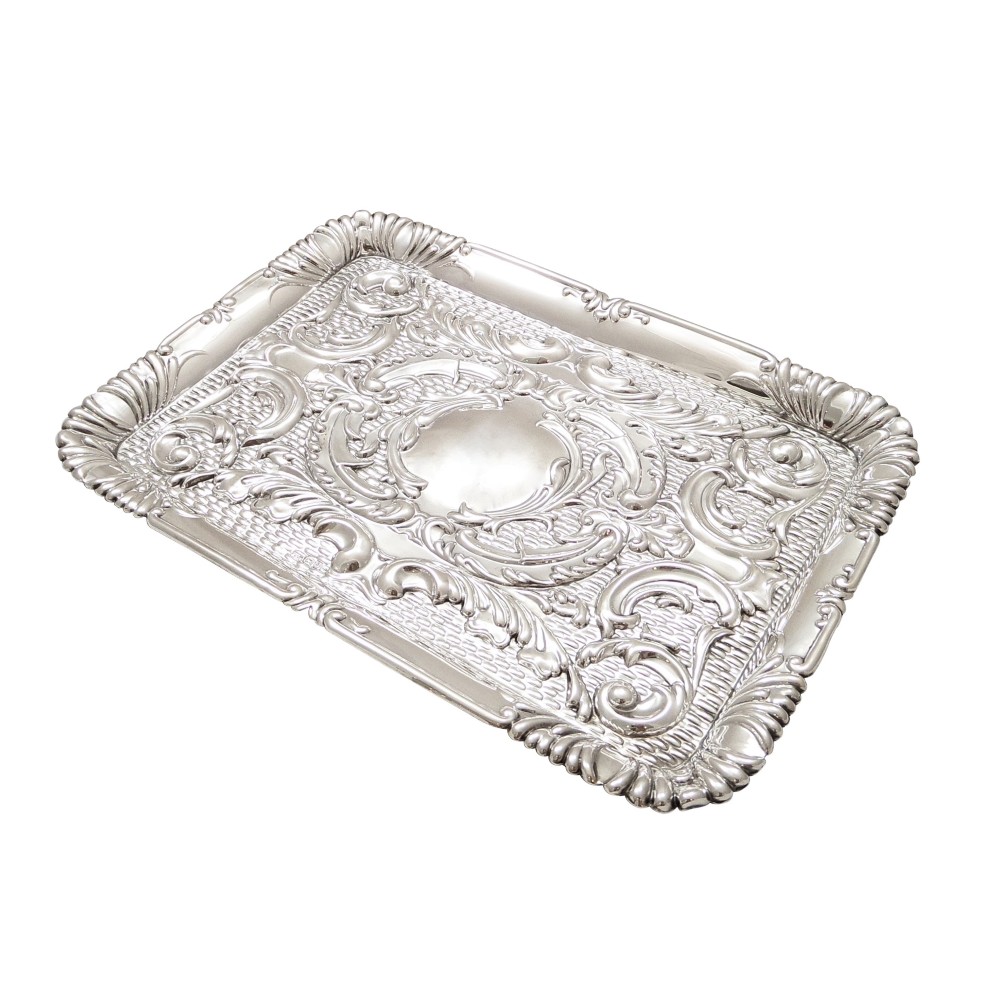 Antique Edwardian Sterling Silver Dressing Tray 1905