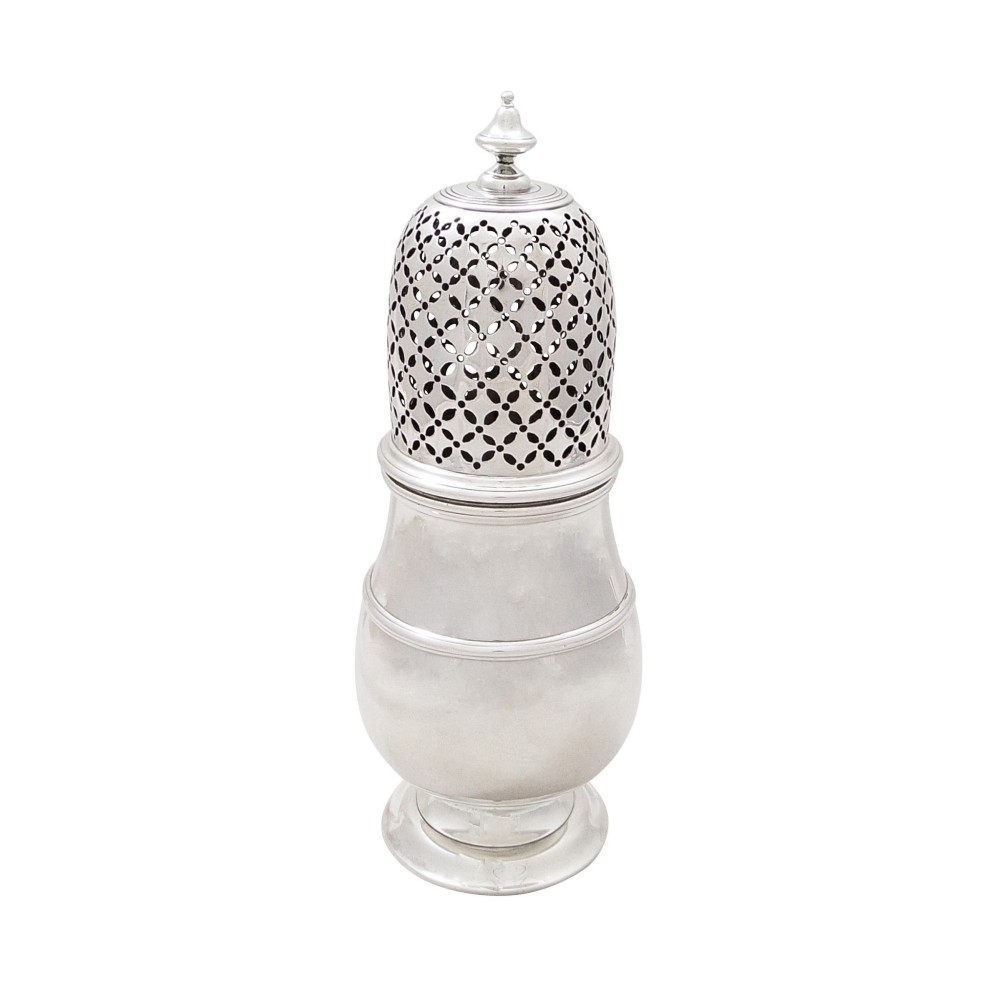 Antique Irish Georgian Sterling Silver Sugar Caster/Shaker - Dublin 1798