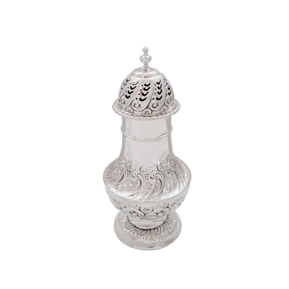 Antique Victorian Sterling Silver Sugar Caster / Shaker 1897