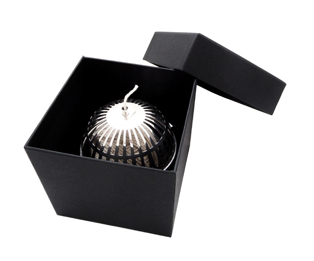 Antique Edwardian Sterling Silver String Box / Holder 1908 View II