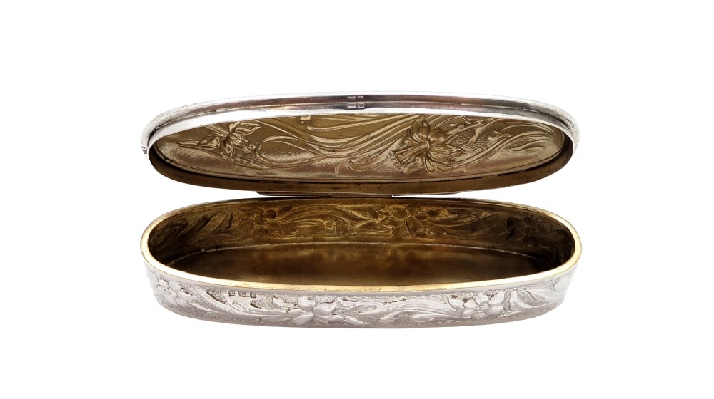 Antique Art Nouveau Sterling Silver 5 1/2