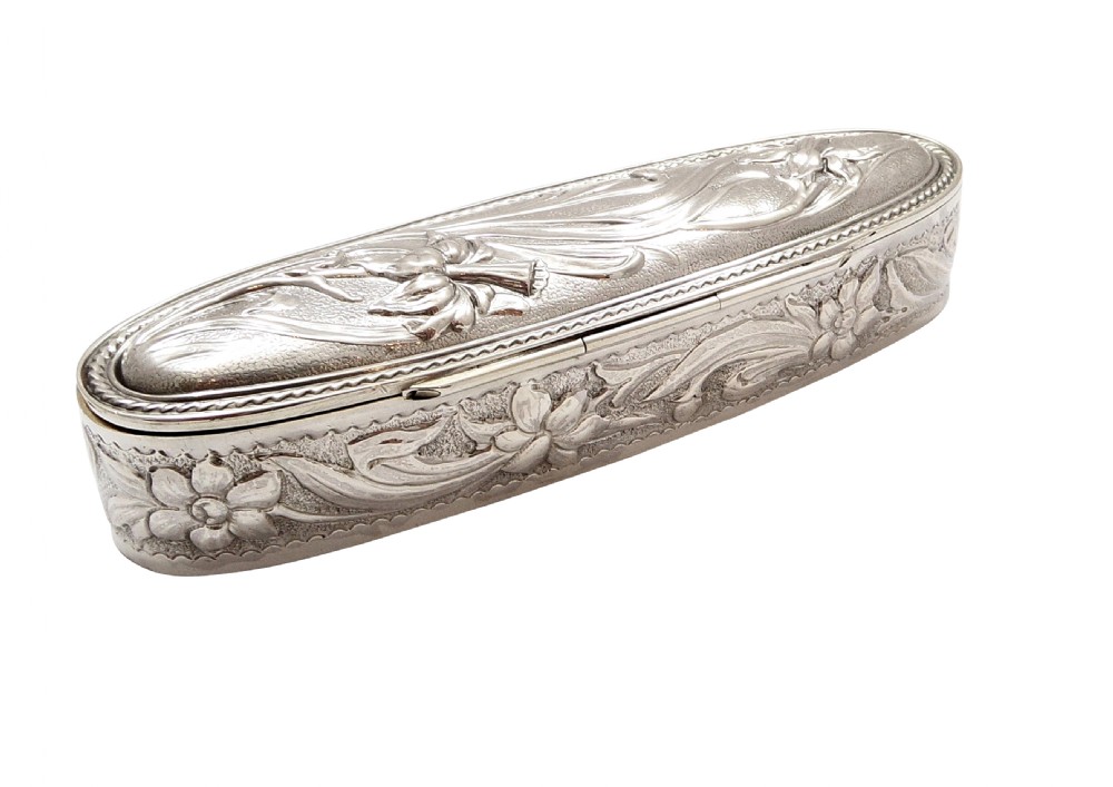 Antique Art Nouveau Sterling Silver 5 1/2