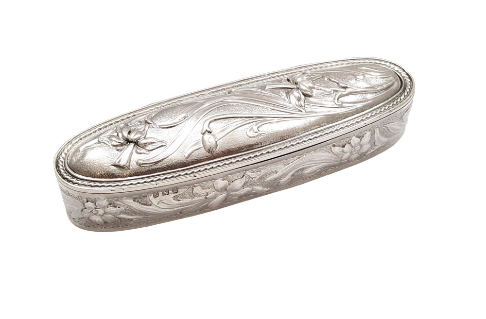 Antique Art Nouveau Sterling Silver 5 1/2