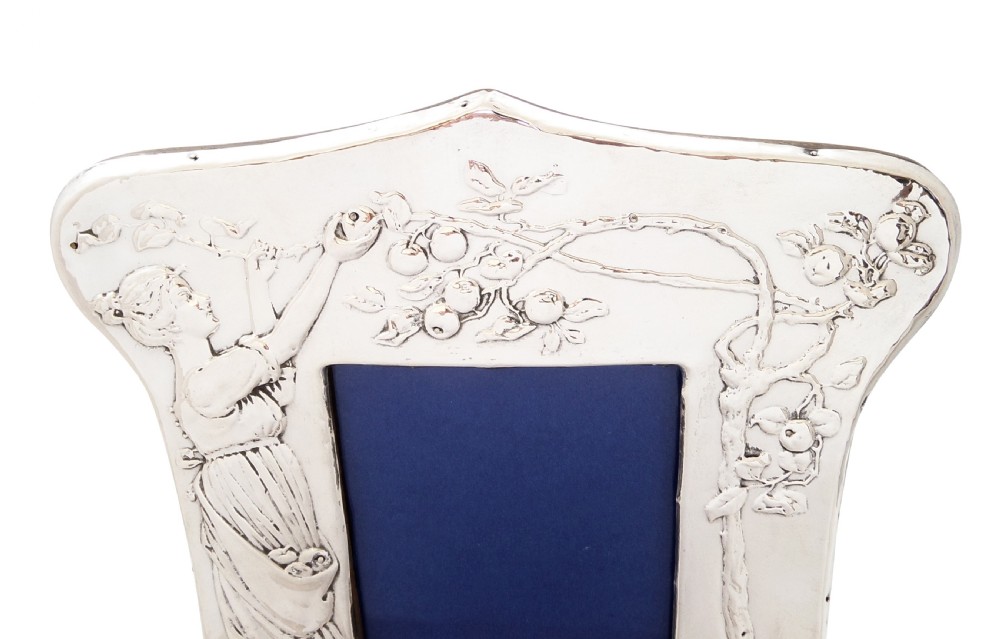 Antique Art Nouveau Sterling Silver 10