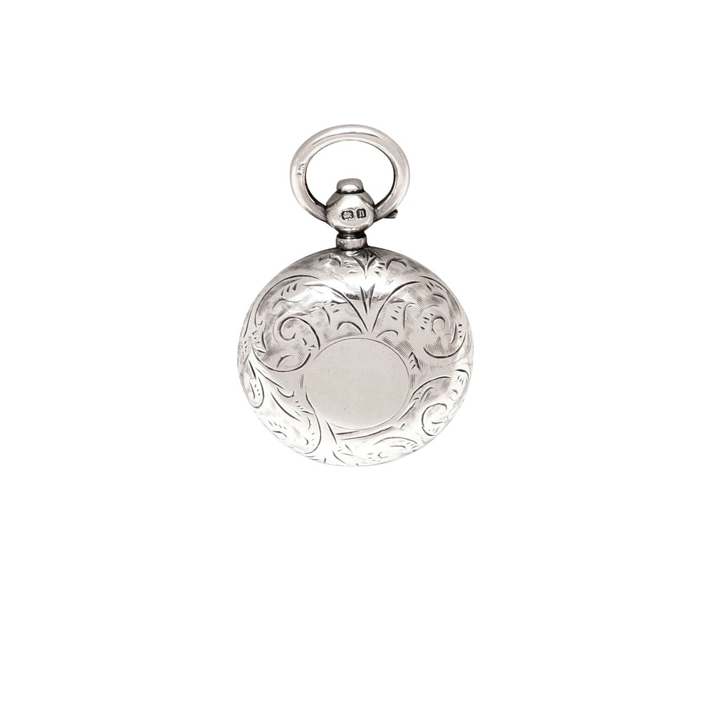 Antique Sterling Silver Sovereign Case 1912