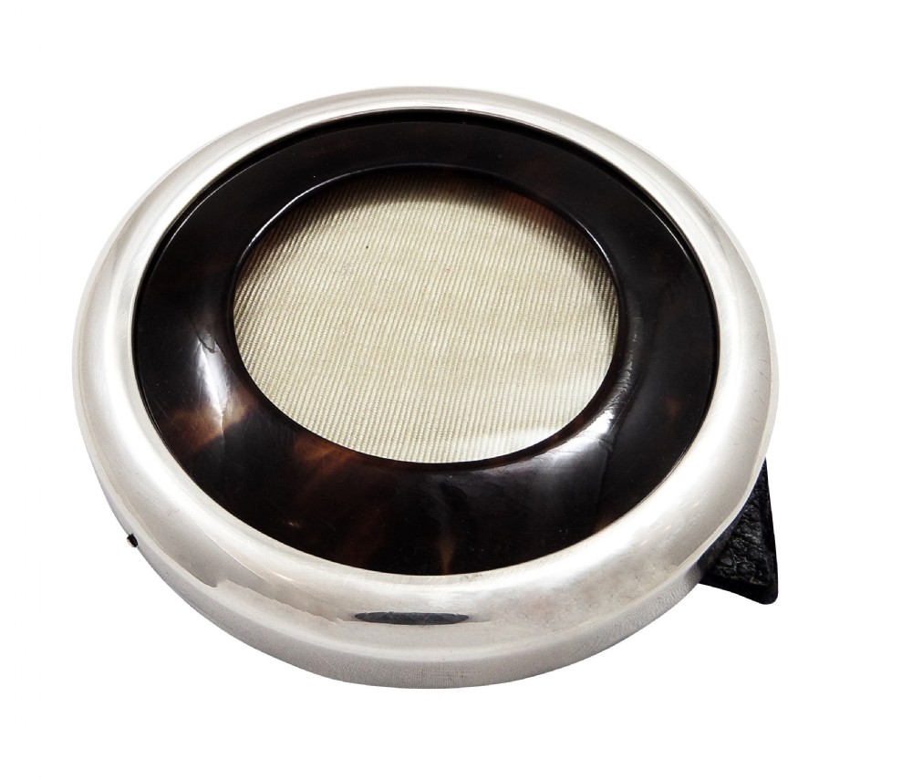 Antique Edwardian Sterling Silver & Tortoiseshell 4