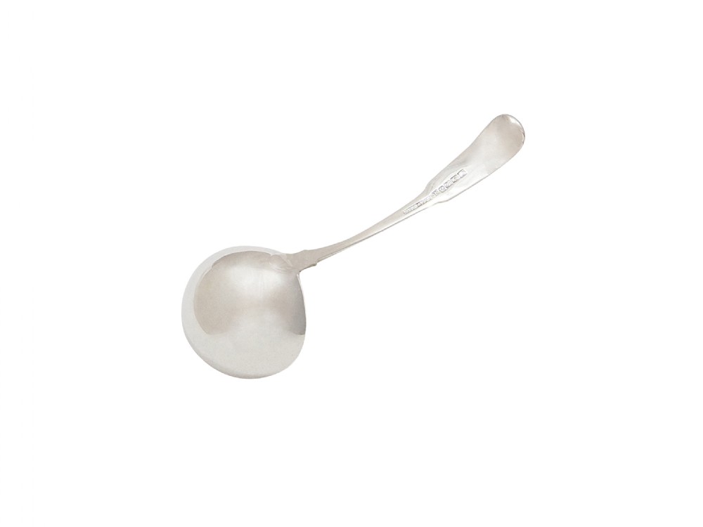 Antique Irish William IV Sterling Silver Ladle - Dublin 1830 View V