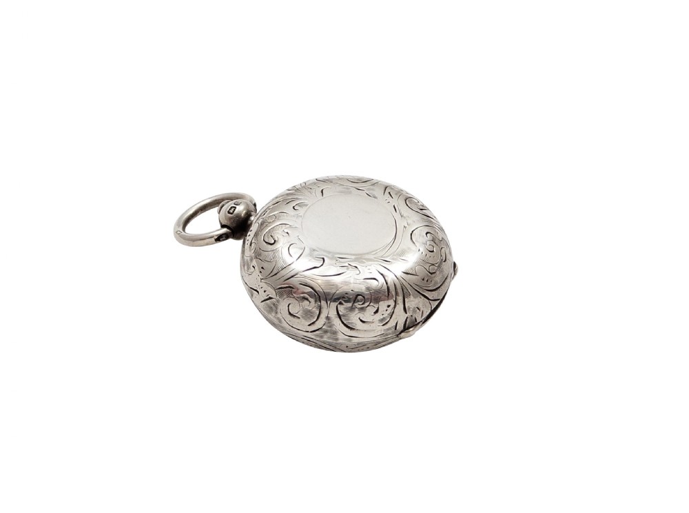 Antique Sterling Silver Sovereign Case 1912 View IX