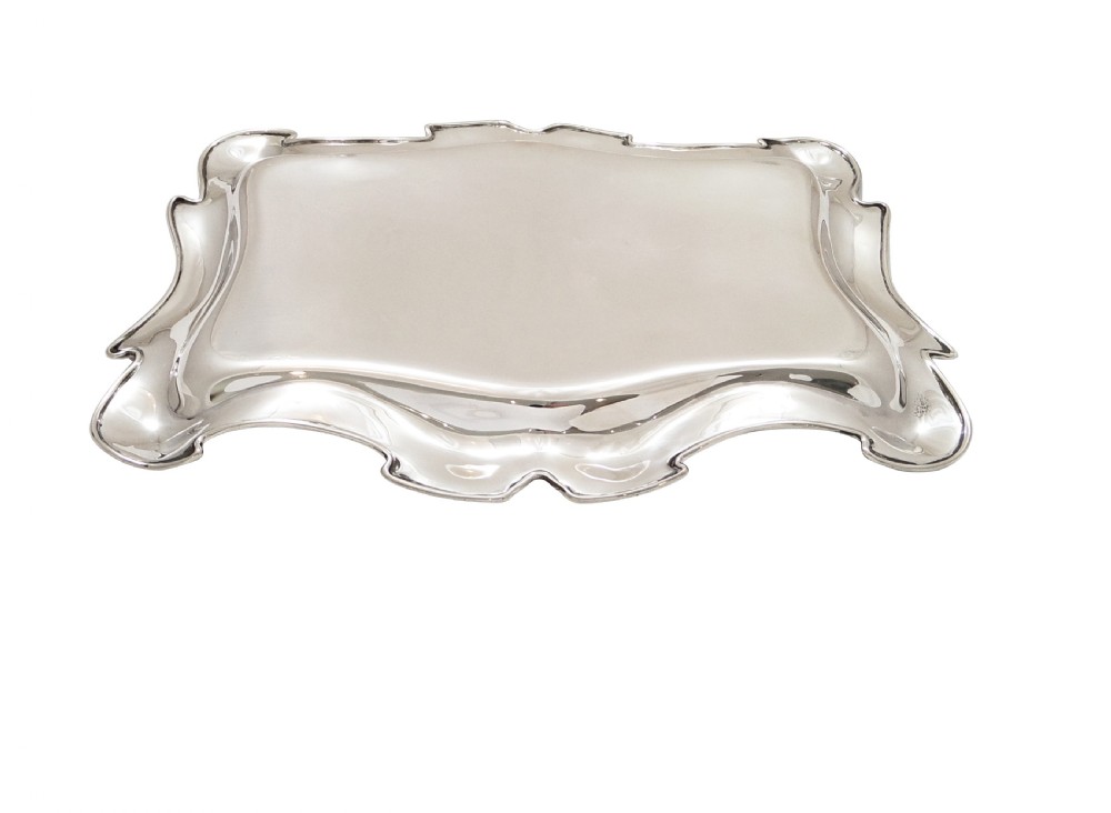 Antique Edwardian Sterling Silver Dressing Tray 1905 View VII