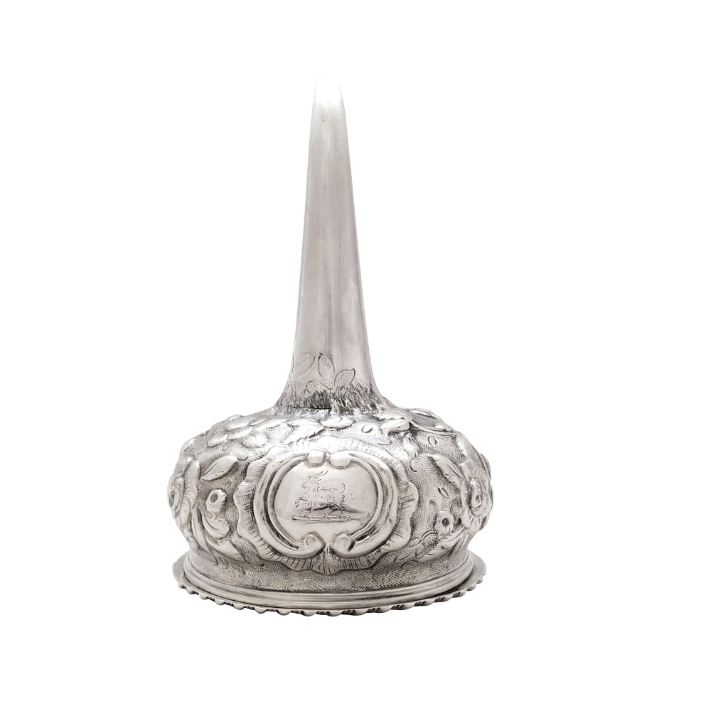 Antique Georgian Sterling Silver Wine Funnel 1830