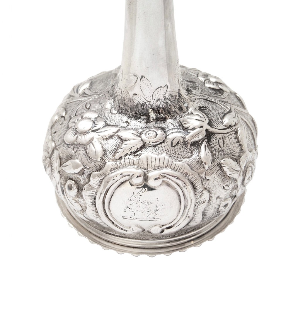 Antique Georgian Sterling Silver Wine Funnel 1830 View V