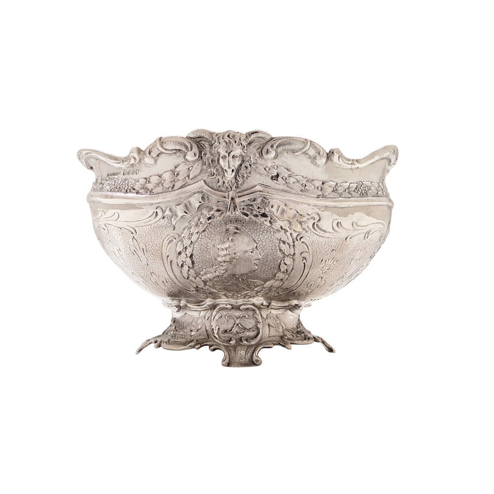 Antique Victorian Sterling Silver Bowl 1900