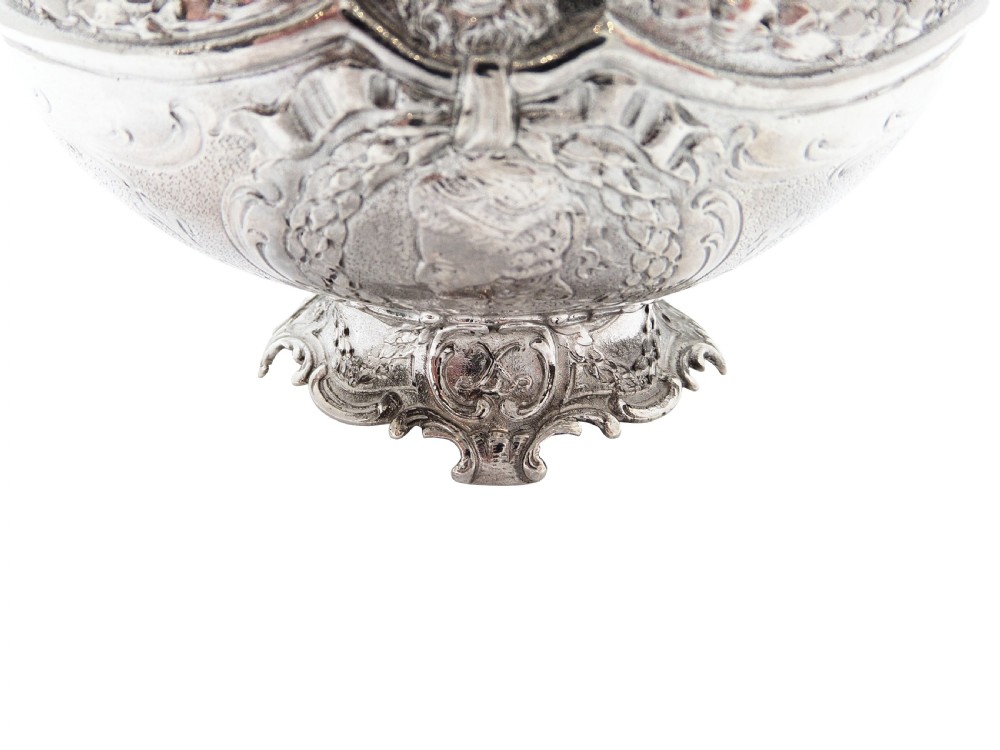 Antique Victorian Sterling Silver Bowl 1900 View VIII