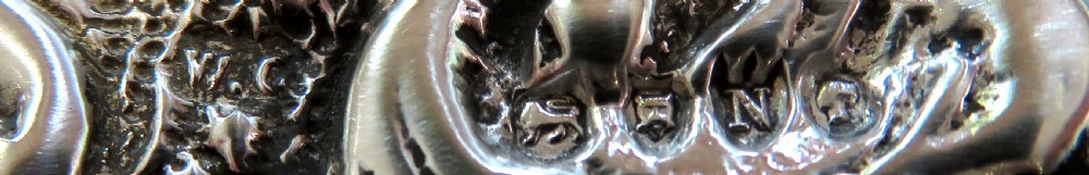 Antique Victorian Sterling Silver & Tortoiseshell Tray / Dish 1888 View IV